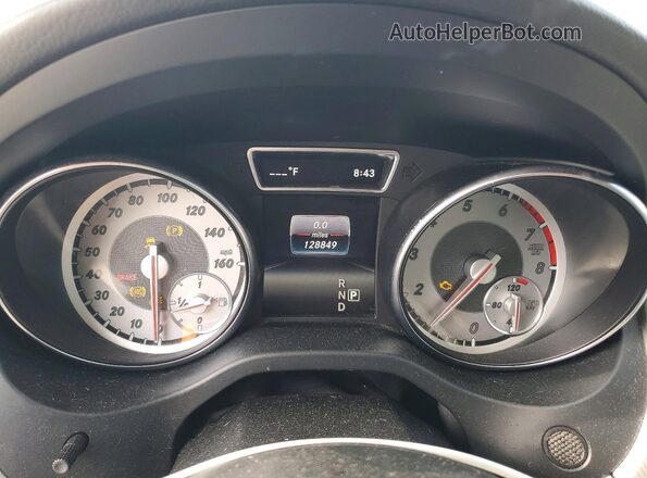 WDCTG4EBXGJ256512 2016 MERCEDES-BENZ GLA Silver Widok zestawu wskaźników