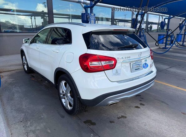 WDCTG4EBXGJ256753 2016 MERCEDES-BENZ GLA White უკანა მარჯვენა