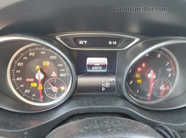 WDCTG4GB2KU007111 2019 MERCEDES-BENZ GLA Белый Вид щитка приборов