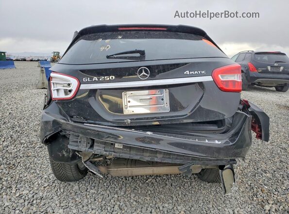 WDCTG4GB7HJ337434 2017 MERCEDES-BENZ GLA Black Widok z tyłu
