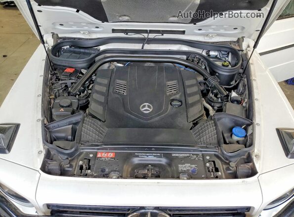 WDCYC6BJ4KX300115 2019 MERCEDES-BENZ G-CLASS White Widok wnętrza z tyłu
