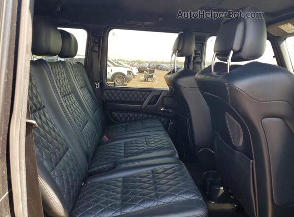 WDCYC7DF2HX265968 2017 MERCEDES-BENZ G-CLASS Black Вид задніх сидінь
