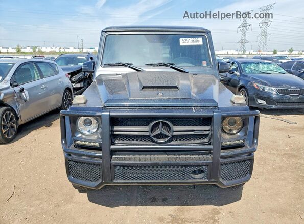WDCYC7DF2HX265968 2017 MERCEDES-BENZ G-CLASS Black Вид спереду
