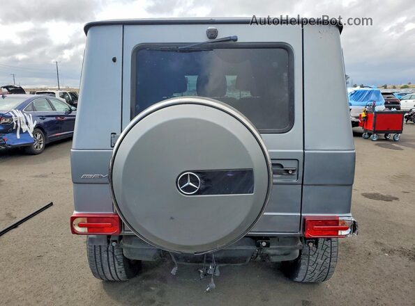 WDCYC7DF8GX246212 2016 MERCEDES-BENZ G-CLASS Gray Հետևի տեսք