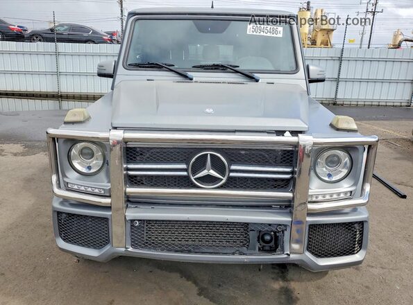 WDCYC7DF8GX246212 2016 MERCEDES-BENZ G-CLASS Gray Դիմացի տեսք