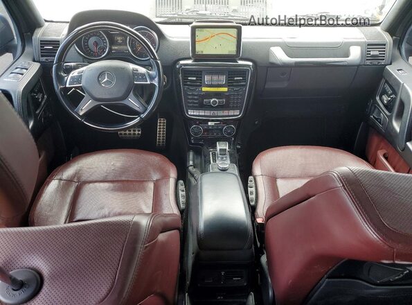 WDCYC7DF8GX246212 2016 MERCEDES-BENZ G-CLASS Gray Առջևի վահանակի տեսք