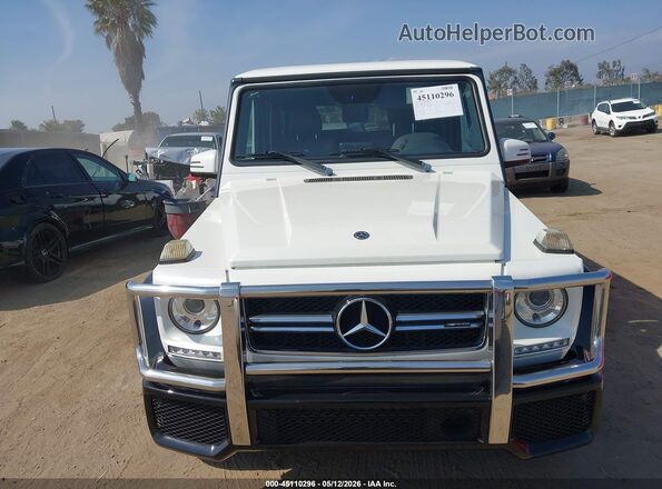 WDCYC7DH8JX285469 2018 MERCEDES-BENZ AMG G 63 White Vista del salpicadero