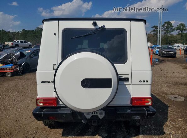 WDCYC7DHXJX287983 2018 MERCEDES-BENZ G-CLASS White Հետևի տեսք