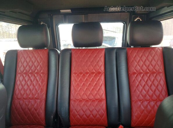 WDCYC7DHXJX287983 2018 MERCEDES-BENZ G-CLASS White Հետևի նստատեղերի տեսք
