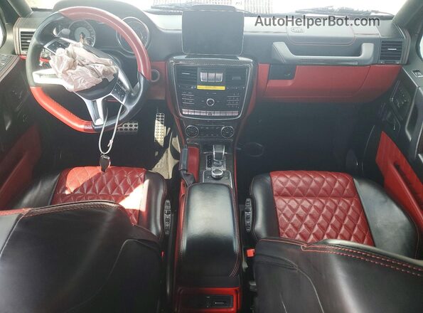 WDCYC7DHXJX287983 2018 MERCEDES-BENZ G-CLASS White Առջևի վահանակի տեսք