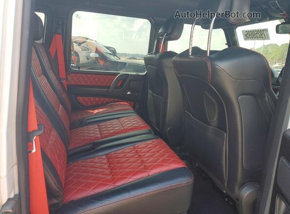 WDCYC7DHXJX287983 2018 MERCEDES-BENZ G-CLASS White Սալոնի հետևի տեսք