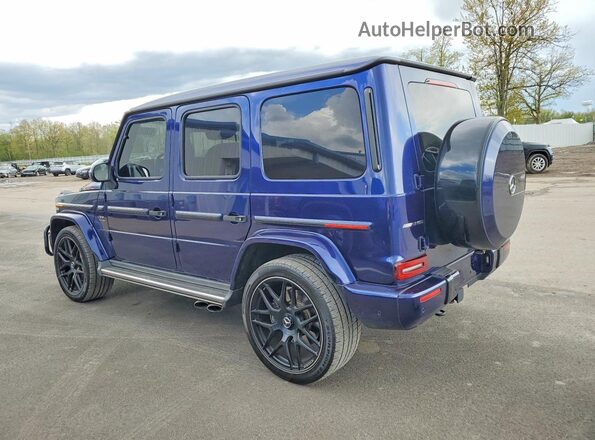 WDCYC7HJ0KX319225 2019 MERCEDES-BENZ G-CLASS Blue Задня ліва чверть