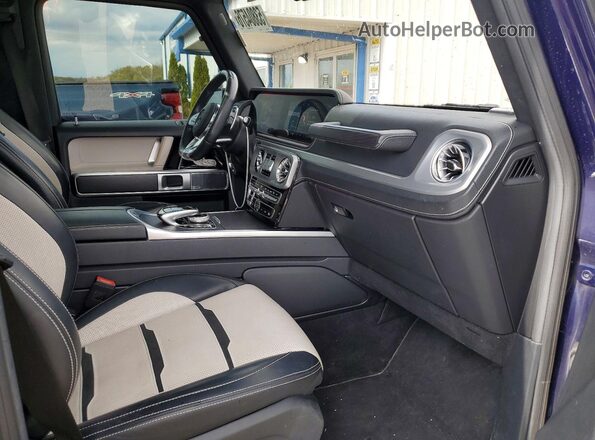 WDCYC7HJ0KX319225 2019 MERCEDES-BENZ G-CLASS Blue Вид наклейки з VIN-кодом