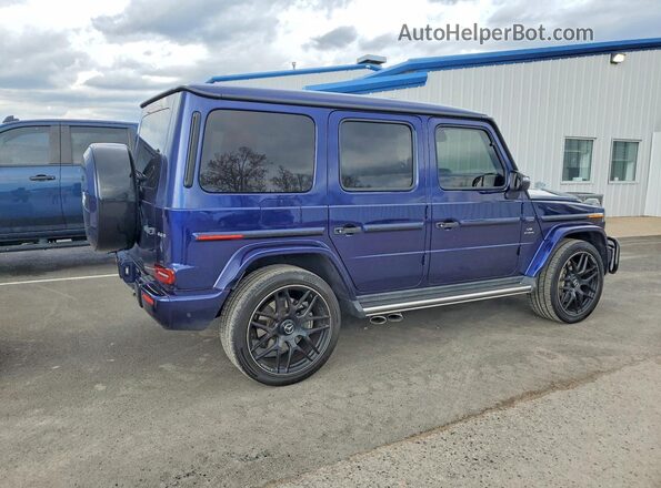 WDCYC7HJ0KX319225 2019 MERCEDES-BENZ G-CLASS Blue Задня права чверть