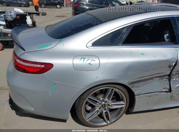 WDD1J6FB3JF007591 2018 MERCEDES-BENZ E-CLASS Silver 