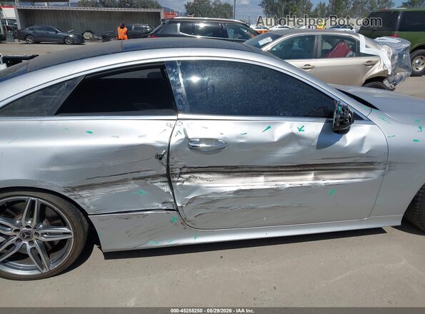 WDD1J6FB3JF007591 2018 MERCEDES-BENZ E-CLASS Silver Widok z przodu