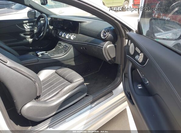 WDD1J6FB3JF007591 2018 MERCEDES-BENZ E-CLASS Silver Widok wnętrza z przodu