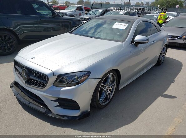 WDD1J6FB3JF007591 2018 MERCEDES-BENZ E-CLASS Silver Przód lewy