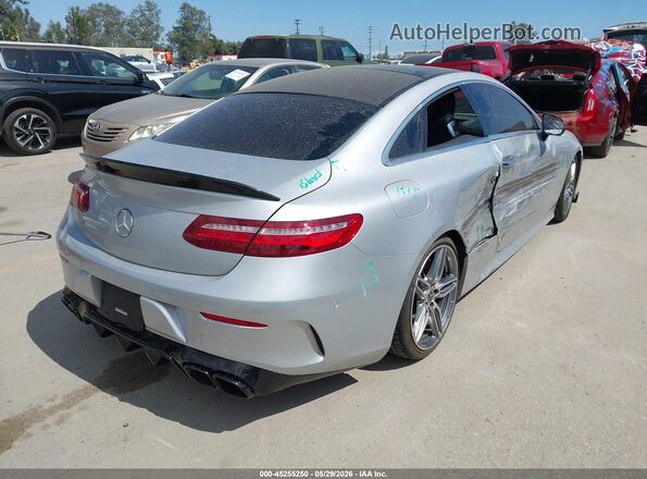 WDD1J6FB3JF007591 2018 MERCEDES-BENZ E-CLASS Silver Tył prawy