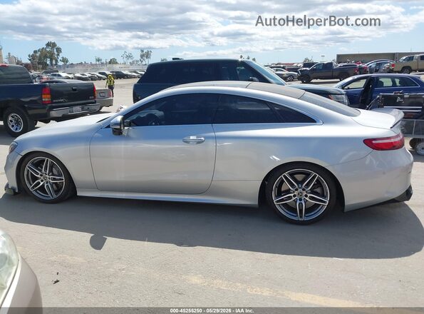 WDD1J6FB3JF007591 2018 MERCEDES-BENZ E-CLASS Silver Widok wnętrza 360 stopni