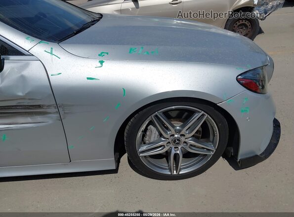 WDD1J6FB3JF007591 2018 MERCEDES-BENZ E-CLASS Silver 