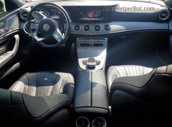 WDD2J5JB3KA028302 2019 MERCEDES-BENZ CLS-CLASS Black Առջևի վահանակի տեսք