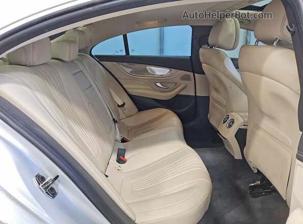 WDD2J5JB9KA027722 2019 MERCEDES-BENZ CLS-CLASS Silver Vista de los asientos traseros
