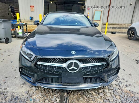 WDD2J5KB5KA027344 2019 MERCEDES-BENZ CLS-CLASS Black Front view