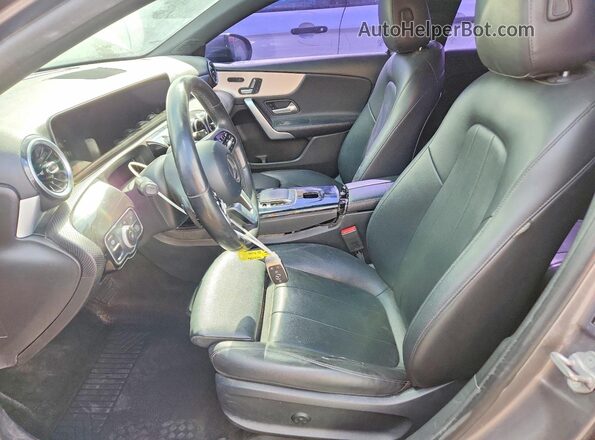 WDD3G4EB0LW041570 2020 MERCEDES-BENZ A Gray Widok wnętrza z przodu