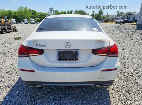 WDD3G4EB1KW001447 2019 MERCEDES-BENZ A White Widok z tyłu