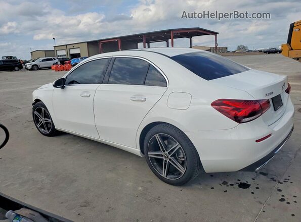 WDD3G4EB3KW023014 2019 MERCEDES-BENZ A Белый Задняя левая четверть