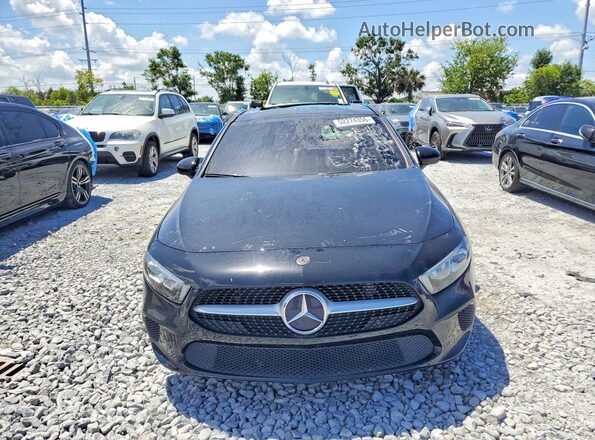WDD3G4EB4KW022485 2019 MERCEDES-BENZ A Black Вид спереду
