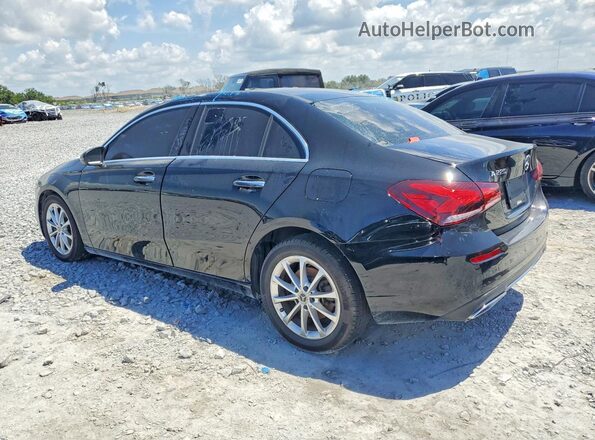 WDD3G4EB4KW022485 2019 MERCEDES-BENZ A Black Задня ліва чверть