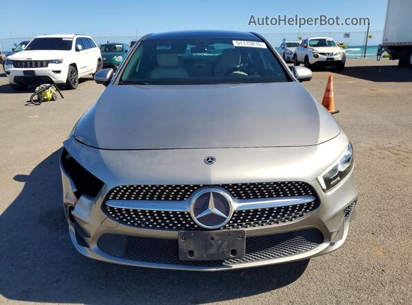 WDD3G4EB4KW028674 2019 MERCEDES-BENZ A Gray Вид спереду