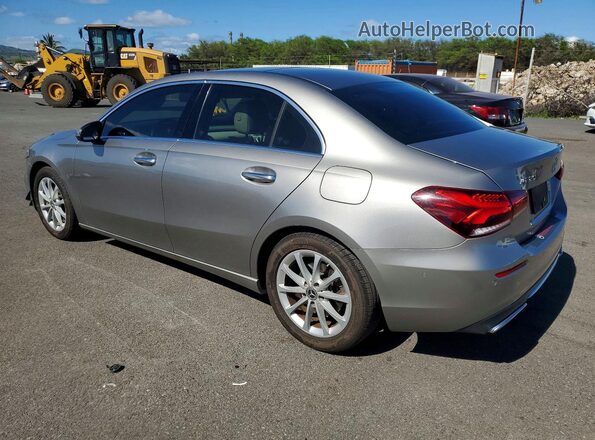 WDD3G4EB4KW028674 2019 MERCEDES-BENZ A Gray Задня ліва чверть