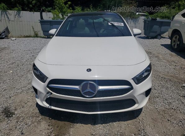 WDD3G4EB5KW025122 2019 MERCEDES-BENZ A Белый Вид спереди