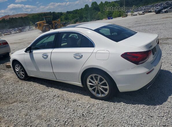WDD3G4EB5KW025122 2019 MERCEDES-BENZ A Белый Задняя левая четверть