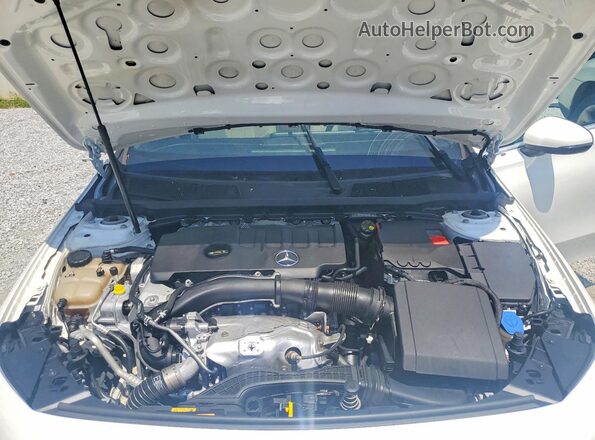 WDD3G4EB5KW025122 2019 MERCEDES-BENZ A Белый Вид задней части салона