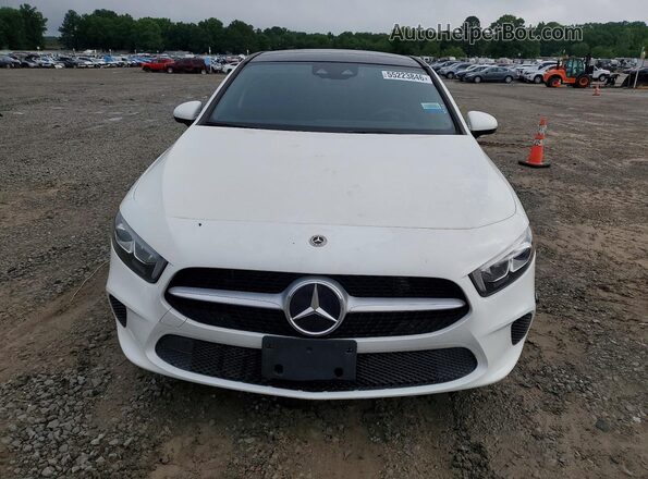 WDD3G4EB7KW000724 2019 MERCEDES-BENZ A White Vista frontal