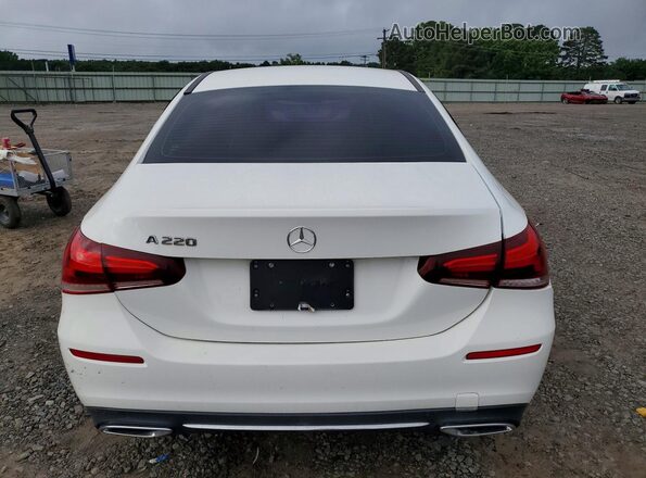 WDD3G4EB7KW000724 2019 MERCEDES-BENZ A White Vista trasera