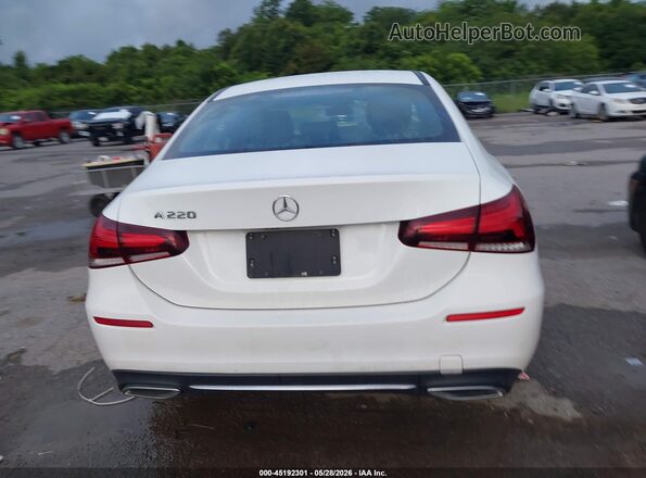 WDD3G4EB9KW034728 2019 MERCEDES-BENZ A 220 White 