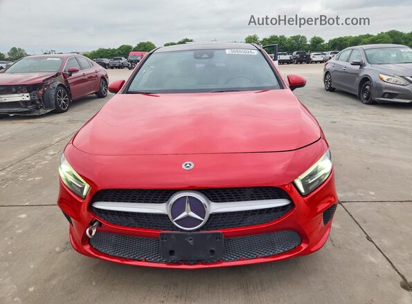 WDD3G4EBXKW017453 2019 MERCEDES-BENZ A Red 