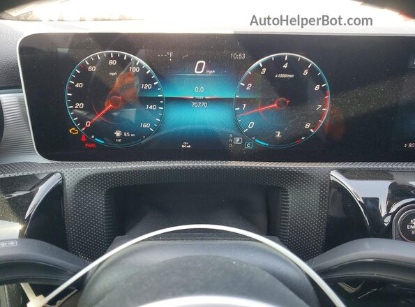 WDD3G4EBXKW021146 2019 MERCEDES-BENZ A Black 