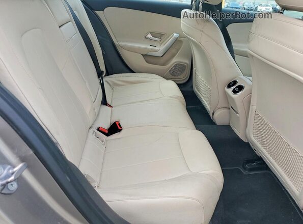 WDD3G4FB7LW039796 2020 MERCEDES-BENZ A Gray უკანა სავარძლების ხედი
