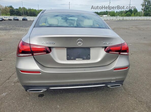 WDD3G4FB7LW039796 2020 MERCEDES-BENZ A Gray უკანა ხედი