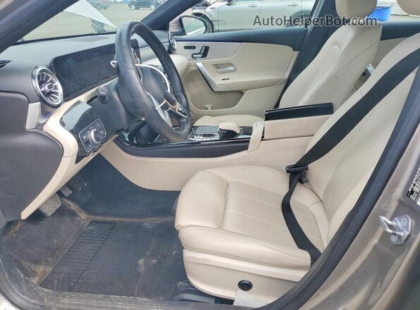 WDD3G4FB7LW039796 2020 MERCEDES-BENZ A Gray წინა სალონის ხედი