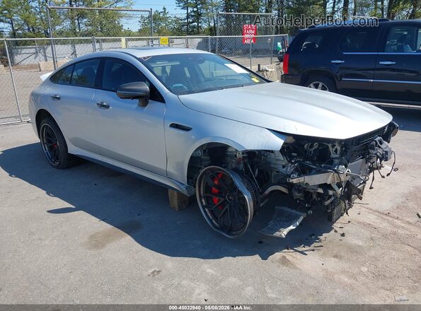 WDD7X8JB0LA015675 2020 MERCEDES-BENZ AMG GT 63 4-DOOR COUPE Silver წინა ხედი