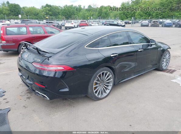 WDD7X8JB9KA001479 2019 MERCEDES-BENZ AMG GT 63 4-DOOR COUPE Black Rear right