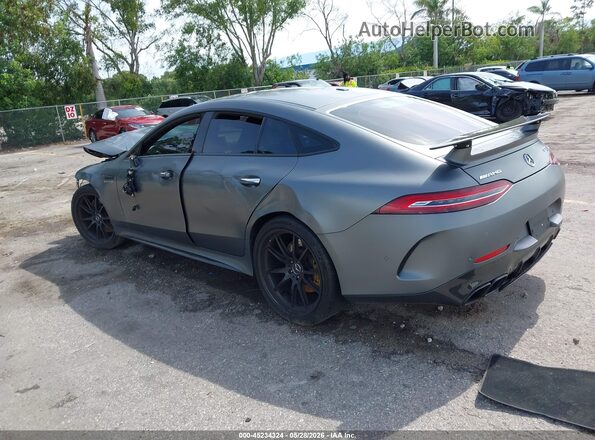 WDD7X8KB6KA003611 2019 MERCEDES-BENZ AMG GT 63 4-DOOR COUPE Gray Trasero izquierdo