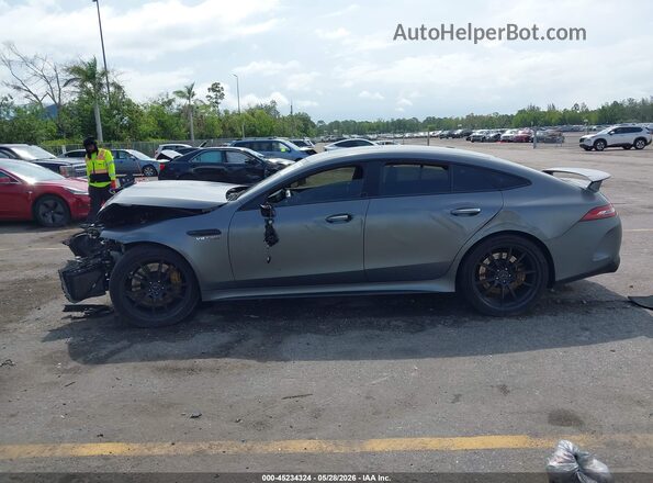 WDD7X8KB6KA003611 2019 MERCEDES-BENZ AMG GT 63 4-DOOR COUPE Gray Vista interior de 360 grados